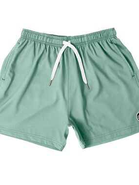 Cove Men's Mint Green Hybrid Athletic Shorts